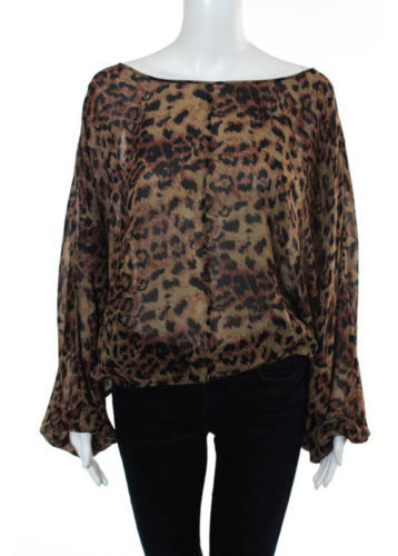 Women's Animal Print Tops & Blouses
