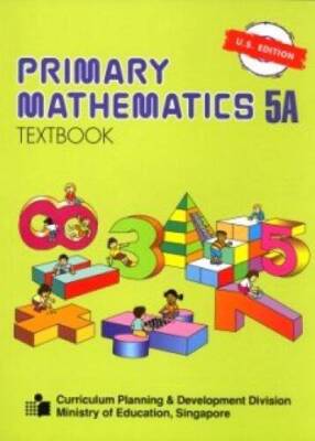 Primary Mathematics: 5A Textbook (U.S. Edition) - Paperback - VERY GOOD