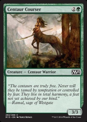1x Centaur Courser MTG Magic 2015 (M15) NM Magic Regular
