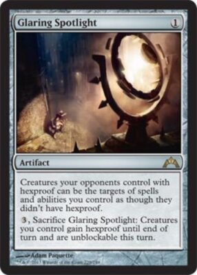 MTG Glaring Spotlight, Gatecrash, Heavily Played, English