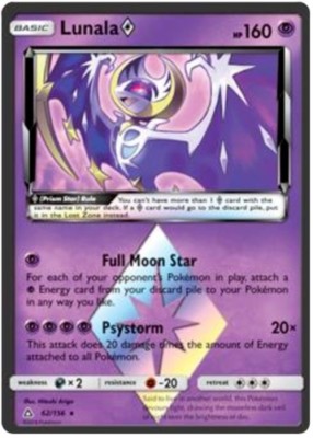 Lunala 62 156 Prices 0 99 44 14 Mavin