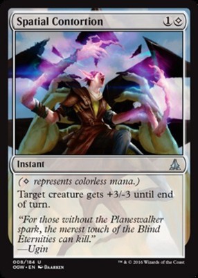 MTG Spatial Contortion (NM) 008/184 Oath of the Gatewatch Magic