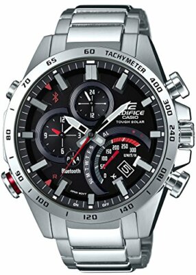 Pre-owned Casio [men's Solar Wrist Watch] Edifice [time Traveller] Eqb-501xd-1ajf