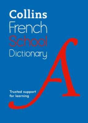 Collins School - Collins French School Dictionary - Paperback - GOOD