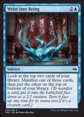 Write into Being - Foil X4 (Fate Reforged (2015)) MTG (NM) *CCGHouse* Magic