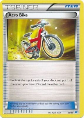 Acro Bike - 20/30 - XY Trainer Kit (Latios) x1 - Heavily Played - XY Trainer Kit