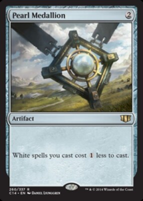 [1x] Pearl Medallion Near Mint, English Commander 2014 MTG Magic