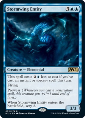MTG | Stormwing Entity | 073/274 | (NM) | Core Set 2021 