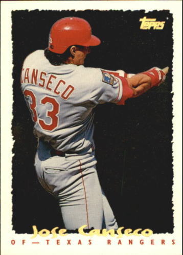 Jose Canseco Autographed Pro Style Texas Baseball Jersey