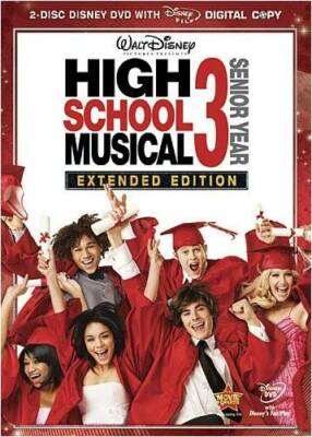 High School Musical 3: Senior Year (Extended Edition) - DVD - GOOD