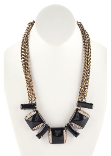 Black Statement Fashion Necklaces & Pendants