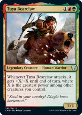 Tuya Bearclaw x4 - Commander Legends - NM-Mint, English - Commander Legends