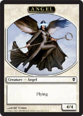 天使 angel token minagishi jun mtg MTG JUN MINAGISHI RARE ODDITY PEGASUS TOKEN MAGIC THE GATHERING