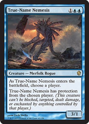 Light Play x 1 True-Name Nemesis Commander 2013