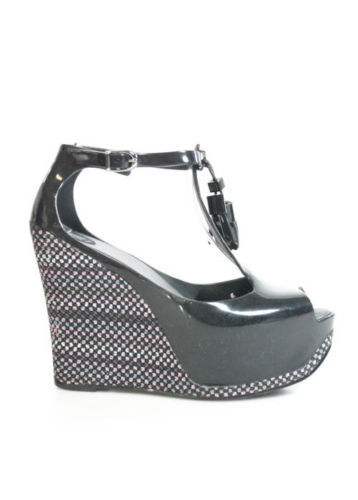 Tacones de goma lisa para mujer