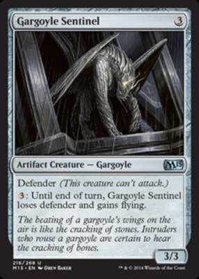 Gargoyle Sentinel - Foil X4 (Magic 2015 (2014)) MTG (NM) *CCGHouse* Magic