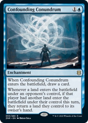 MTG | Confounding Conundrum - Foil | 053/280 | (NM) | Zendikar Rising 
