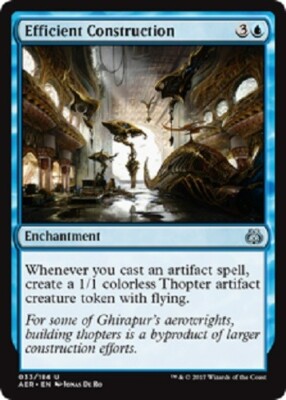 Efficient Construction X3 LP Magic The Gathering MTG Aether Revolt # 33