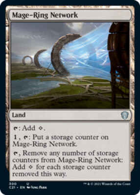 Mage-Ring Network Light Play, English Magic the Gathering MTG Commander 2021