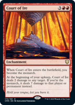 x1 Court of Ire R MTG Commander Legends M/NM, English