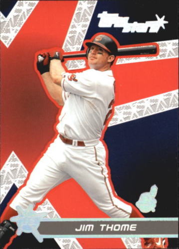 メジャーリーガー Jim Thome バット付きカード JIM THOME CARD #256 BUY ANY 2 ITEMS FOR 50% OFF B1012R4S2P53
