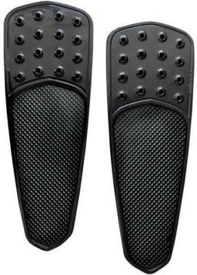 Accutronix Extended Drilled Vintage Floorboards - Rubber Heel - Black FBF91-DTB