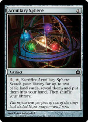 ARMILLARY SPHERE X4 4 4X Commander MTG Magic the Gathering Cards DJMagic