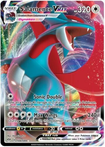 Toys Hobbies Pokemon Card 081 100 S3 B Salamence Vmax Japanese Rrr Platforce Org