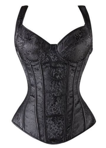 Black Corsets & Bustiers for Women