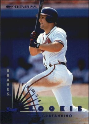 1997 Donruss Team Sets SP #29 Tony Graffanino Rookie Atlanta Braves RC