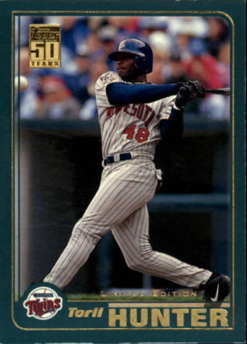 Torii Hunter Trading Cards