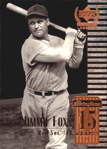 Jimmie Foxx 2019 Panini Absolute Legends #AL9 Baseball Card