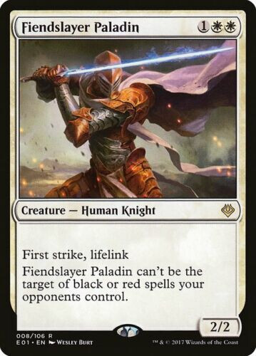 Mtg Magic Fiendslayer Paladin Tueur De Perfides English Archemeny