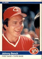 Johnny Bench Baseball Trading Cards