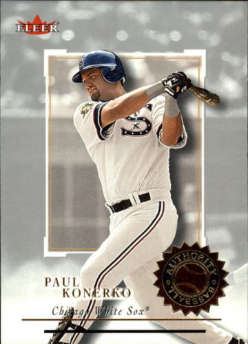 Paul Konerko Trading Cards