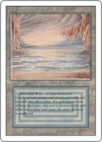 GEM MINT BGS 9.5 Summer Magic/MTG Underground Sea, ULTRA GEM MINT BGS 9.5 Summer Magic/MTG Underground Sea, ULTRA