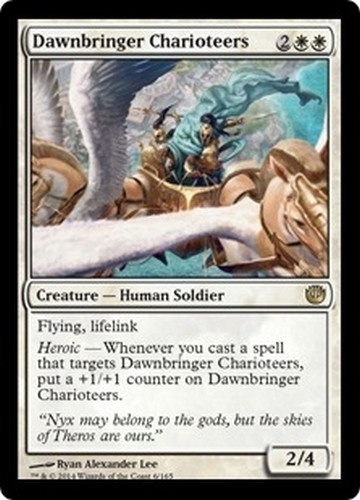 Mtg Magic Jou Foil - Dawnbringer Charioteers/Auriges Porteurs De..., English/Vo