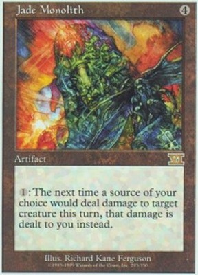 1x Jade Monolith MTG 6th Edition / Classic NM Magic Regular