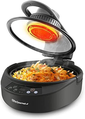 Elite EAF4700 Digital 5Qt Air Fryer Sears Bakes Roasts Top & Bottom Heating O...