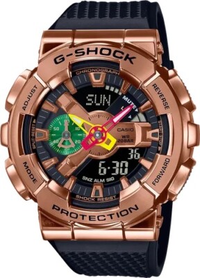 CASIO CASIO G-SHOCK NBA RUI HACHIMURA LIMITED ROSE-TONE STEEL WATCH GM110RH-1A