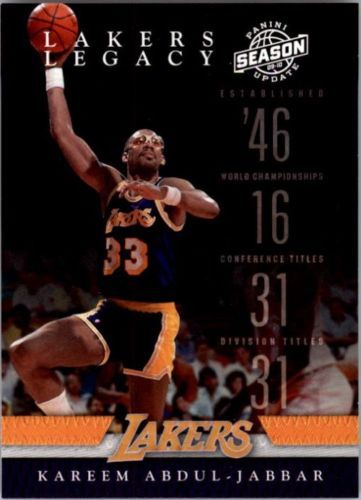 Topps KAREEM ABDUL-JABBAR NBA ALL STARS Basketball Card #50