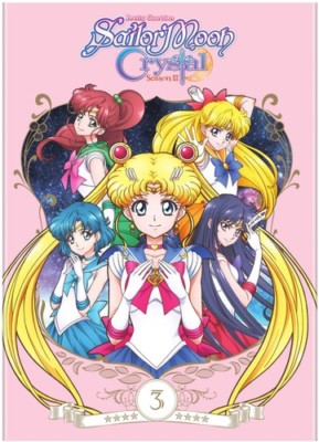 Sailor Moon Crystal: Season 3 Set 1 [New DVD] Black, 2 Pack