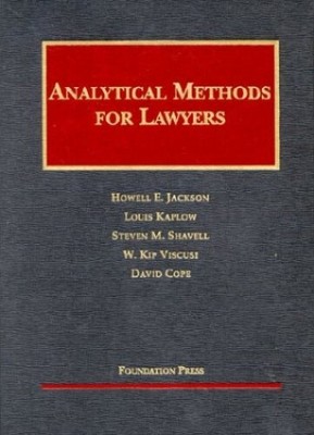 Analytical Methods for Lawyers 2003 (University C... by Jackson, Howell Hardback