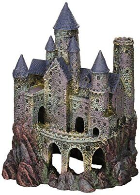 Penn Plax Mythical Magic Wizard Castle 10 Large Fish Tank Aq