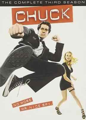 Chuck: The Complete Third 3rd Season (DVD, 2010, 5-Disc Set) Brand New Sealed