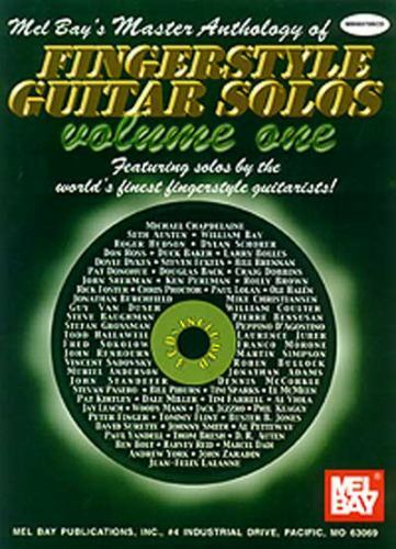 CD有 mel bay fingerstyle guitar solos Master Anthology of Fingerstyle Guitar Solos by Mel Bay