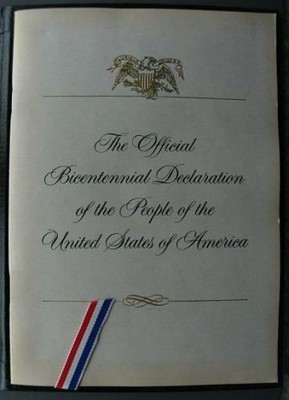 Official Silver Bicentennial Day Commemorative Medal – July 4, 1976   -L#1177