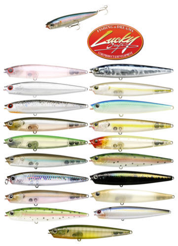 3 lures lucky craft sammy 128 topwater 5 3 lures lucky craft sammy 128 topwater 5
