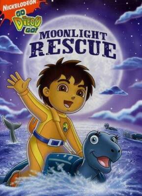 Go Diego Go! - Moonlight Rescue - DVD - VERY GOOD