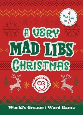 A Very Mad Libs Christmas (Paperback) Mad Libs